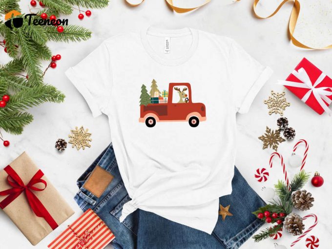 Get Festive With Our Christmas T-Shirt Collection: New Year Santa Xmas Shirt For Her Perfect Holiday Gift! Ideal For Christmas Trips Family Gatherings &Amp;Amp; Christmas Squad Fun! 1