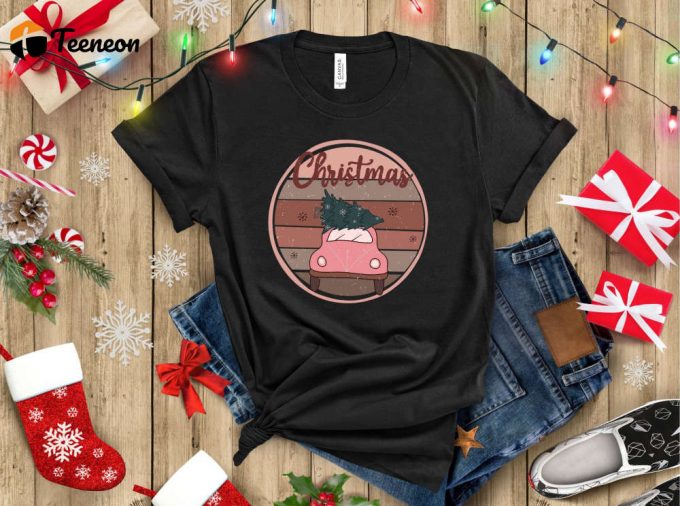 Christmas T-Shirt 2024: Celebrate The Holidays With Style Xmas Shirt New Year Holiday Gift For Her 1