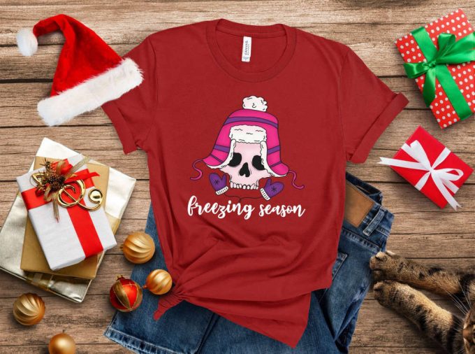 Get Festive With Sarcastic Christmas T-Shirts For Xmas 2024! Explore Funny Skull Designs &Amp; Happy Christmas Trip Shirts For The Whole Family 2