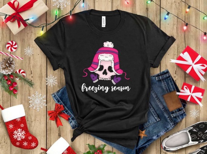 Get Festive With Sarcastic Christmas T-Shirts For Xmas 2024! Explore Funny Skull Designs &Amp; Happy Christmas Trip Shirts For The Whole Family 3