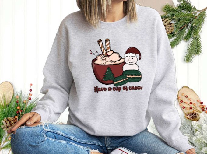 Spread Holiday Cheer With Sarcastic &Amp; Funny Christmas T-Shirt Positive Vibe Snowman Shirt For Christmas 2024 &Amp; Dinner 3