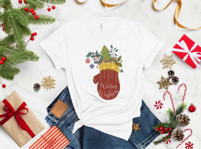 Spread Joy &Amp; Cheer With Christmas T-Shirts Xmas Dinner Holiday 2024 Positive Vibe &Amp; Christmas Tree Shirts 3