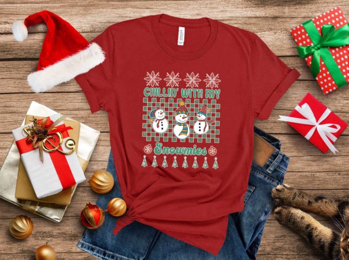 Spread The Cheer With Our Christmas T-Shirt Collection - Xmas Shirt Santa Shirt &Amp; More! Perfect Holiday Gift For Her Christmas 2024 3