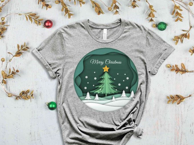 Christmas Tree T-Shirt, Merry Christmas Shirt, Xmas Apparel, Christmas Party Outfits, Christmas Gift Ideas, Christmas Spirit, Christmas Tees 2