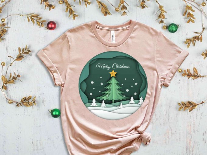 Christmas Tree T-Shirt, Merry Christmas Shirt, Xmas Apparel, Christmas Party Outfits, Christmas Gift Ideas, Christmas Spirit, Christmas Tees 3