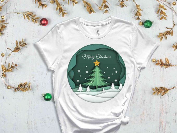 Christmas Tree T-Shirt, Merry Christmas Shirt, Xmas Apparel, Christmas Party Outfits, Christmas Gift Ideas, Christmas Spirit, Christmas Tees 4