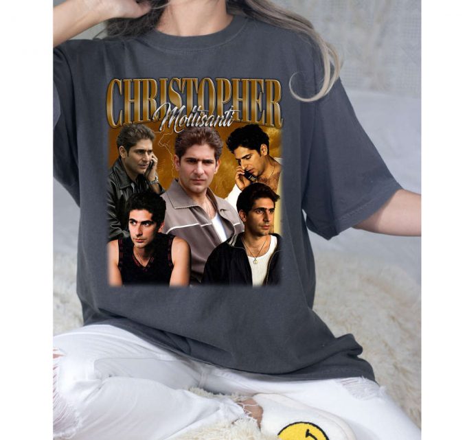 Christopher Moltisanti T-Shirt, Christopher Moltisanti Shirt, Hip Hop Graphic, Unisex Shirt, Bootleg Retro 90'S Fans Gift, Trendy Shirt 2