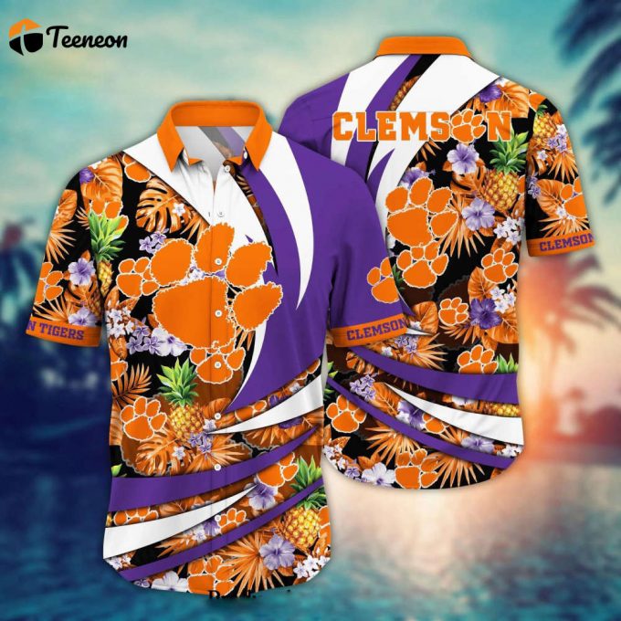 Clemson Tigers Hawaii Shirt, Best Gift For Men And Women 1