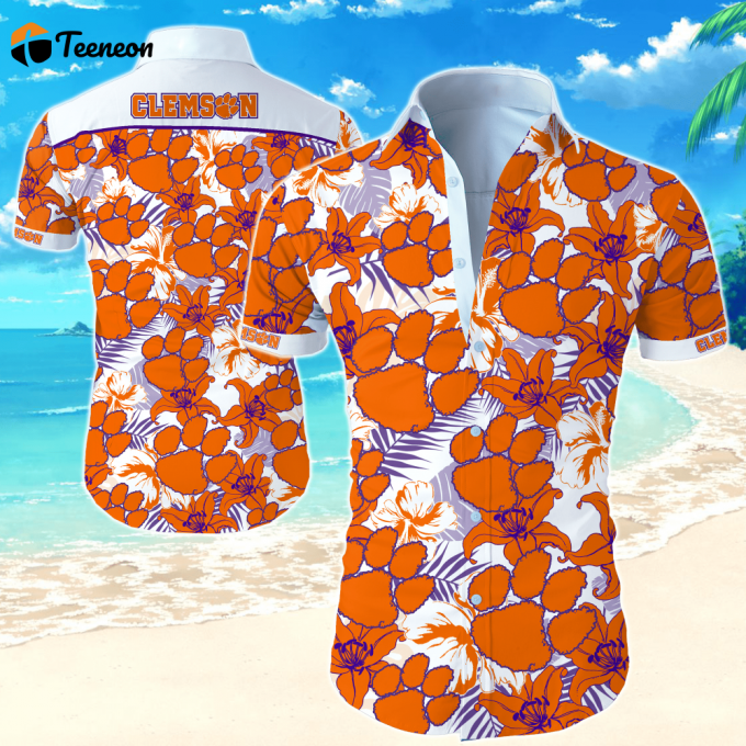 Clemson Tigers Hawaii Shirt, Best Gift For Men And Women 1
