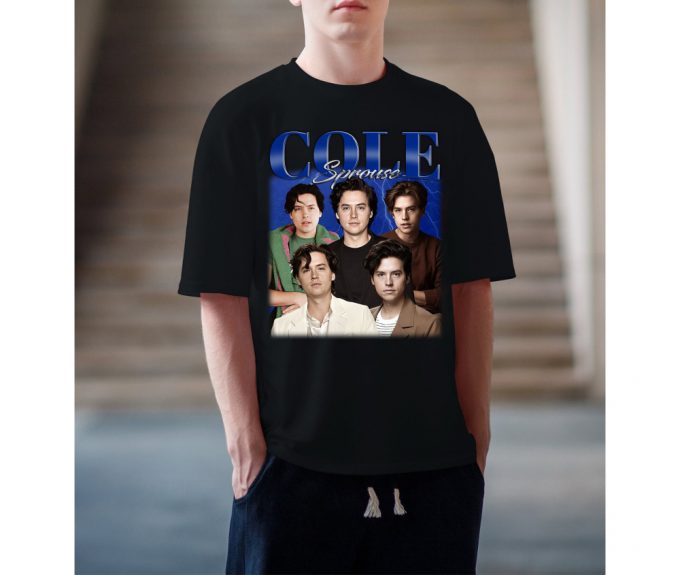 Cole Sprouse T-Shirt, Cole Sprouse Shirt, Cole Sprouse Tees, Unisex T-Shirt, Hip Hop Graphic, Trendy T-Shirt, Retro T-Shirt, Unisex Shirt 4