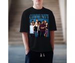 Community T-Shirt, Community Shirt, Community Tees, Community Unisex, Community Vintage, Hip hop Graphic, Trendy Shirt, Unisex Shirt