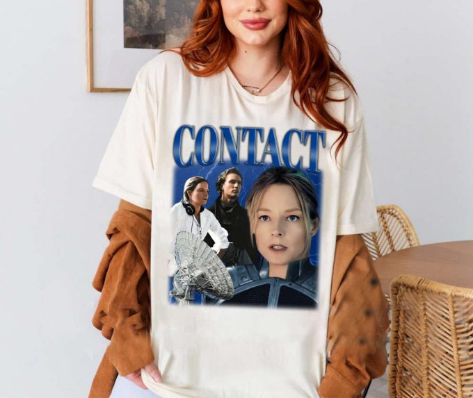 Contact T-Shirt, Contact Shirt, Contact Tees, Contact Unisex, Unisex T-Shirt, Hip Hop Graphic, Trendy T-Shirt, Retro T-Shirt, Unisex Shirt 2