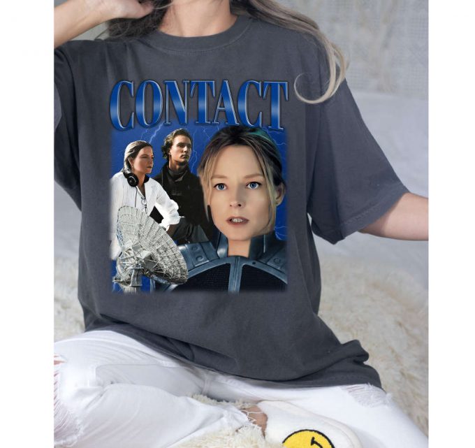 Contact T-Shirt, Contact Shirt, Contact Tees, Contact Unisex, Unisex T-Shirt, Hip Hop Graphic, Trendy T-Shirt, Retro T-Shirt, Unisex Shirt 3