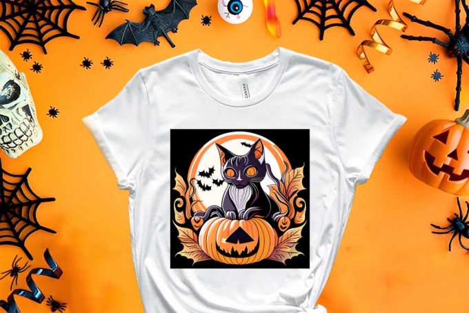 Cool Halloween Shirt, Halloween Cat Shirt, Happy Halloween Shirt, Funny Halloween Shirt, Halloween Shirt, Halloween Squad 4