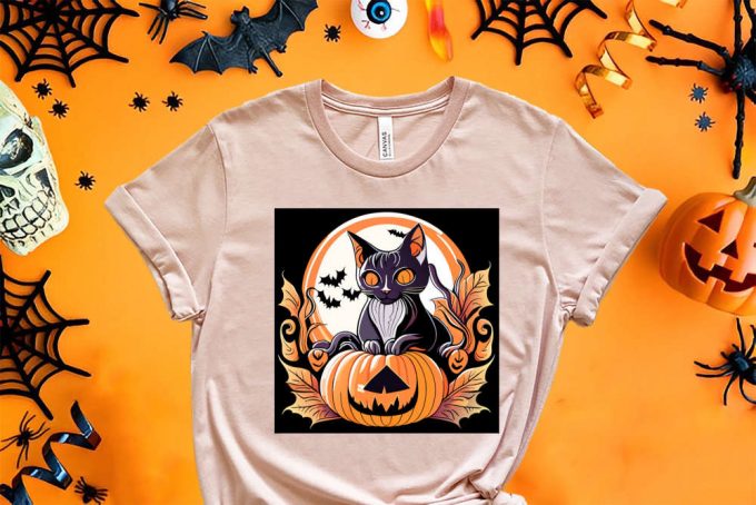 Cool Halloween Shirt, Halloween Cat Shirt, Happy Halloween Shirt, Funny Halloween Shirt, Halloween Shirt, Halloween Squad 6