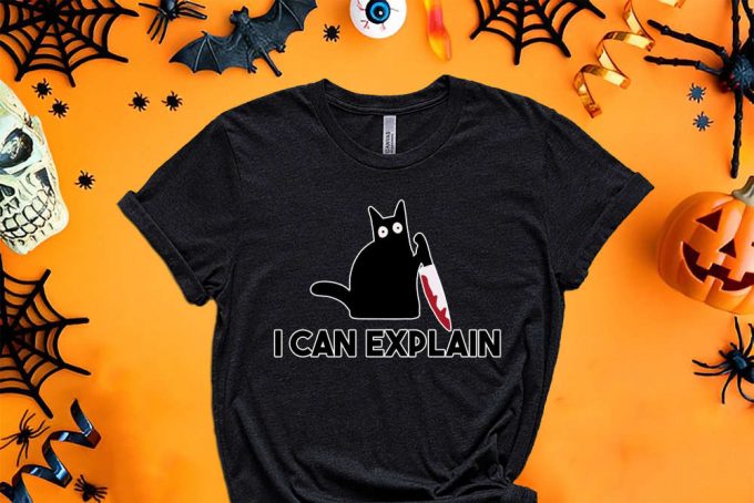 Cool Halloween Shirt, Halloween Cat Shirt, Murder Shirt, Happy Halloween Shirt, Funny Halloween Shirt, Halloween Shirt 2