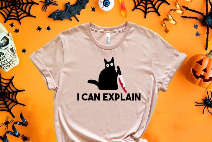 Cool Halloween Shirt, Halloween Cat Shirt, Murder Shirt, Happy Halloween Shirt, Funny Halloween Shirt, Halloween Shirt 4