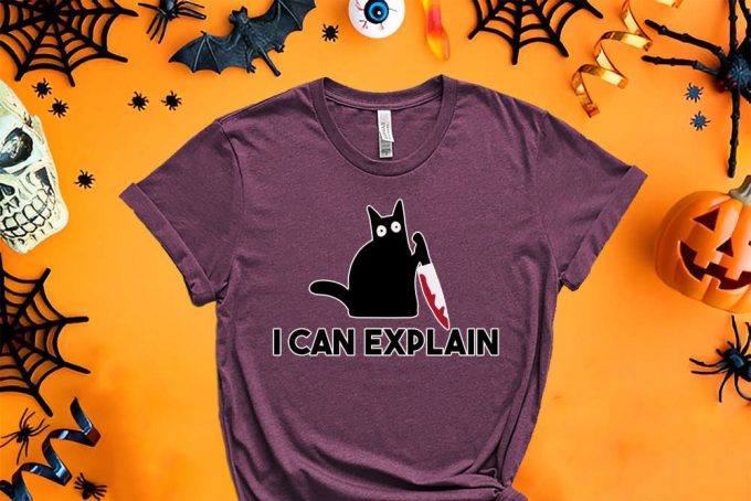 Cool Halloween Shirt, Halloween Cat Shirt, Murder Shirt, Happy Halloween Shirt, Funny Halloween Shirt, Halloween Shirt 6