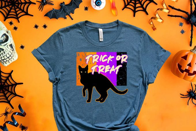 Cool Halloween Shirt, Halloween Cat Shirt, Pumpkin Cat Shirt, Happy Halloween Shirt, Funny Halloween Shirt, Halloween Shirt, Halloween Squad 5