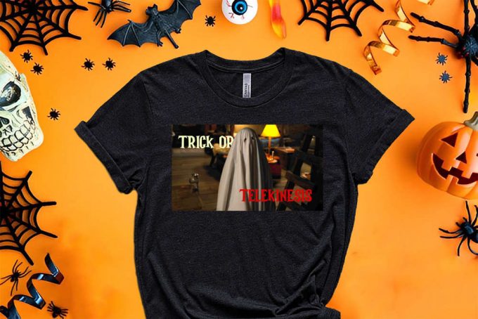 Cool Halloween Shirt, Trick Or Telekinesis, Ghost Shirt, Happy Halloween Shirt, Funny Halloween Shirt, Halloween Shirt, Halloween Squad 2