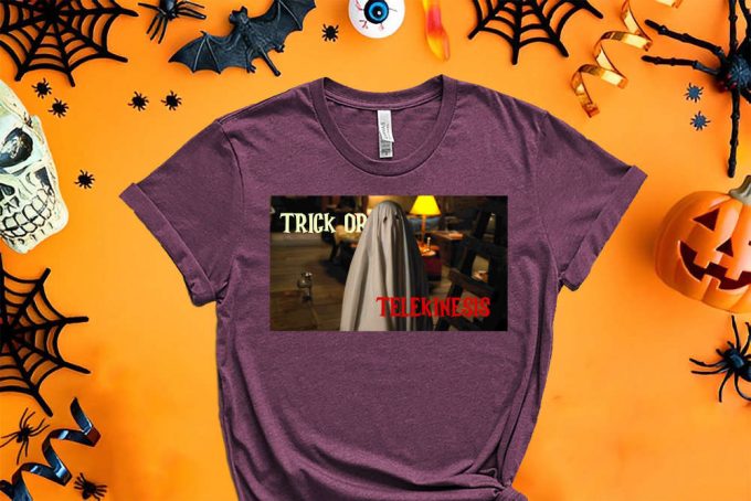 Cool Halloween Shirt, Trick Or Telekinesis, Ghost Shirt, Happy Halloween Shirt, Funny Halloween Shirt, Halloween Shirt, Halloween Squad 3