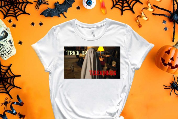 Cool Halloween Shirt, Trick Or Telekinesis, Ghost Shirt, Happy Halloween Shirt, Funny Halloween Shirt, Halloween Shirt, Halloween Squad 6