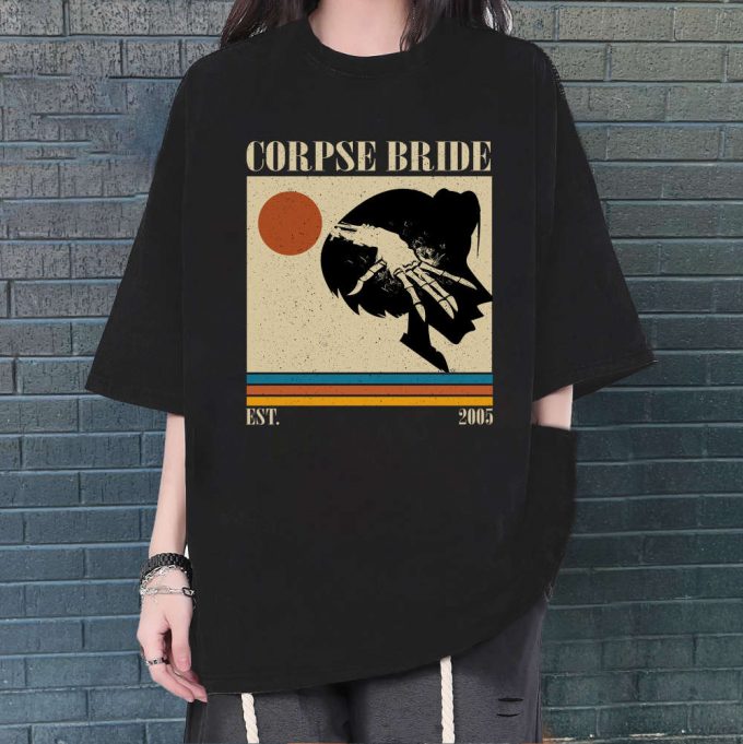 Corpse Bride T-Shirt, Corpse Bride Shirt, Corpse Bride Tees, Corpse Bride Film, Movie Shirt, Vintage Shirt, Dad Gifts, Retro Shirt 2