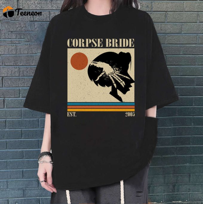 Corpse Bride T-Shirt, Corpse Bride Shirt, Corpse Bride Tees, Corpse Bride Film, Movie Shirt, Vintage Shirt, Dad Gifts, Retro Shirt 1