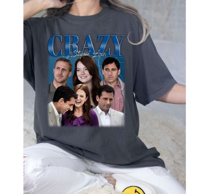 Crazy, Stupid, Love T-Shirt, Crazy, Stupid, Love Shirt, Crazy, Stupid, Love Tees, Retro Shirt, Hip Hop Graphic, Trendy Shirt, Unisex Shirt 3