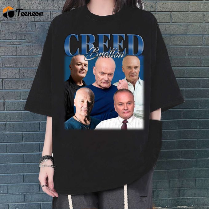 Creed Bratton T-Shirt, Creed Bratton Shirt, Creed Bratton Tees, Hip Hop Graphic, Unisex Shirt, Bootleg Retro 90'S Fans Gift, Trendy Shirt 1