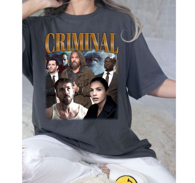 Criminal T-Shirt, Criminal Shirt, Criminal Tees, Unisex T-Shirt, Hip Hop Graphic, Trendy T-Shirt, Retro T-Shirt, Unisex Shirt, Gifts For Men 3