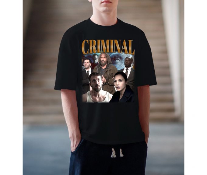 Criminal T-Shirt, Criminal Shirt, Criminal Tees, Unisex T-Shirt, Hip Hop Graphic, Trendy T-Shirt, Retro T-Shirt, Unisex Shirt, Gifts For Men 4