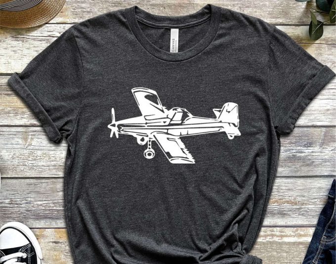 Crop Duster Shirt, Prop Airplane Tee, Farming Aircraft T-Shirt, Prop Airplane Shirt, Airplane Shirt, Airplane Birthday, Prop Plane Shirt 2