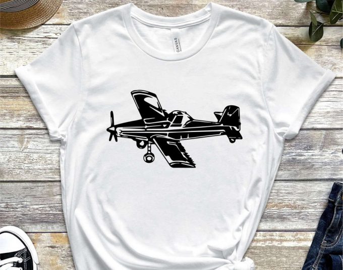 Crop Duster Shirt, Prop Airplane Tee, Farming Aircraft T-Shirt, Prop Airplane Shirt, Airplane Shirt, Airplane Birthday, Prop Plane Shirt 6