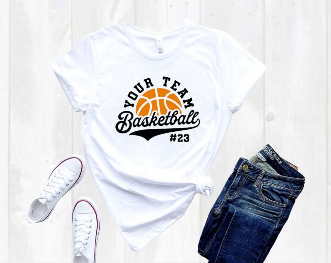 Score Big With Custom Basketball Shirts: Team Player Number Name &Amp; Game Day Shirt Options 2