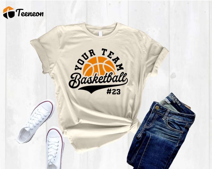 Score Big With Custom Basketball Shirts: Team Player Number Name &Amp;Amp; Game Day Shirts 1