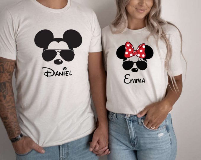 Custom Disney Family Vacation Shirt - Personalized Mickey And Minnie Trip Tee 4