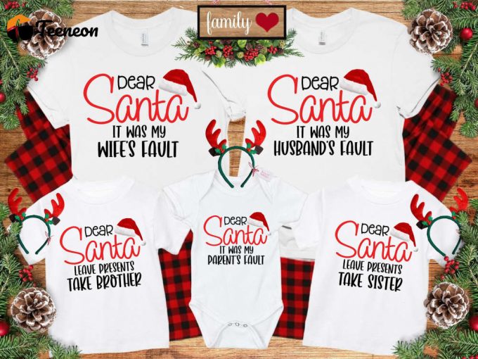 Custom Santa T-Shirt, 60 Quotes Shirt, Funny Christmas Shirt, Christmas Gift, Matching Christmas Shirts, Christmas Holiday Apparel 1