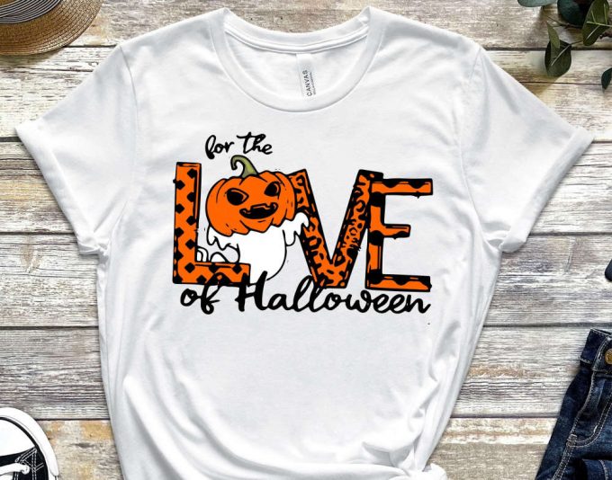 Cute Halloween Shirt, Halloween Love Shirt, Funny Pumpkin Shirt ,Halloween Party, Scary Halloween Shirt, Halloween T-Shirt, Halloween Gift 2