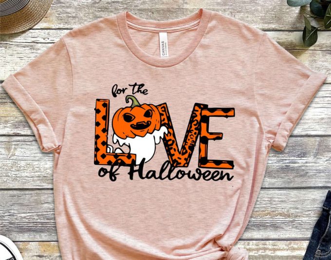 Cute Halloween Shirt, Halloween Love Shirt, Funny Pumpkin Shirt ,Halloween Party, Scary Halloween Shirt, Halloween T-Shirt, Halloween Gift 3