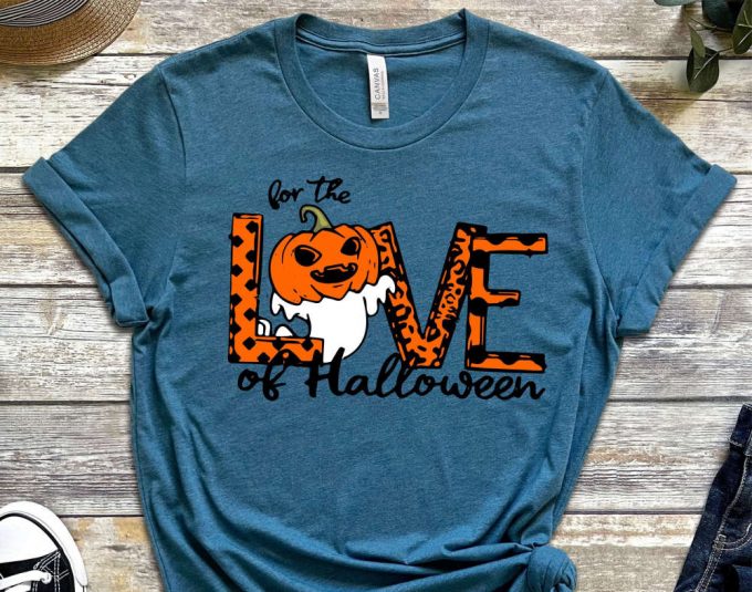 Cute Halloween Shirt, Halloween Love Shirt, Funny Pumpkin Shirt ,Halloween Party, Scary Halloween Shirt, Halloween T-Shirt, Halloween Gift 5