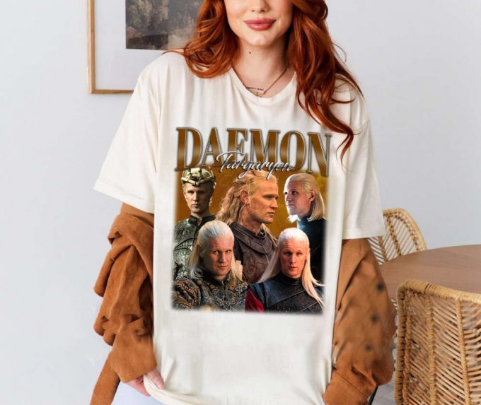 Daemon Targaryen T-Shirt, Daemon Targaryen Shirt, Daemon Targaryen Tees, Hip Hop Graphic, Trendy T-Shirt, Retro T-Shirt, Unisex Shirt 2