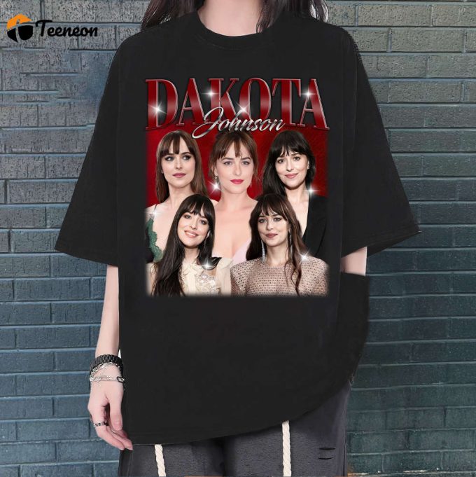 Dakota Johnson Shirt, Dakota Johnson T-Shirt, Hip Hop Graphic, Retro Shirt, Unisex Shirt, Bootleg Retro 90'S Fans Gift, Trendy Shirt 1