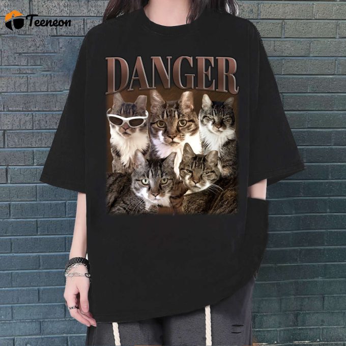 Danger T-Shirt, Danger Shirt, Danger Tees, Danger Vintage, Danger Unisex, Hip Hop Graphic, Trendy T-Shirt, Retro T-Shirt, Unisex Shirt 1