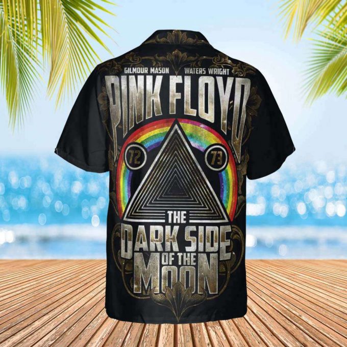 Dark Side Of The Moon 1972 1973 Hawaiian Pink Floyd Shirt Gift For Men Women 2