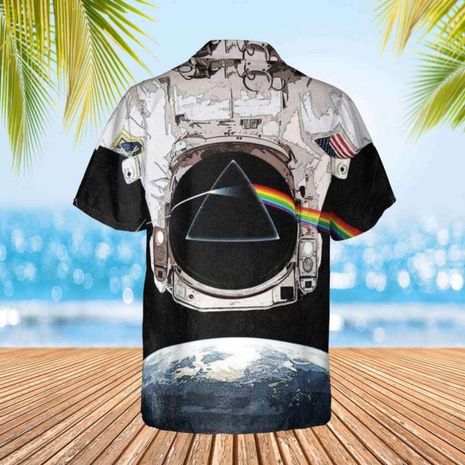 Dark Side Of The Moon Astronaut Hawaiian Pink Floyd Shirt Gift For Men Women 2