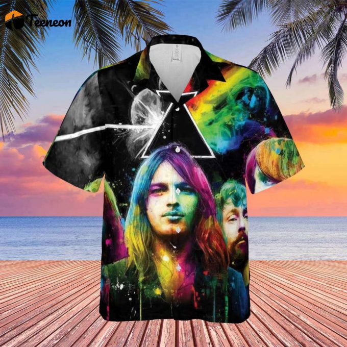Dark Side Of The Moon Pink Floyd Band Hawaiian Shirt Gift For Men Women 1