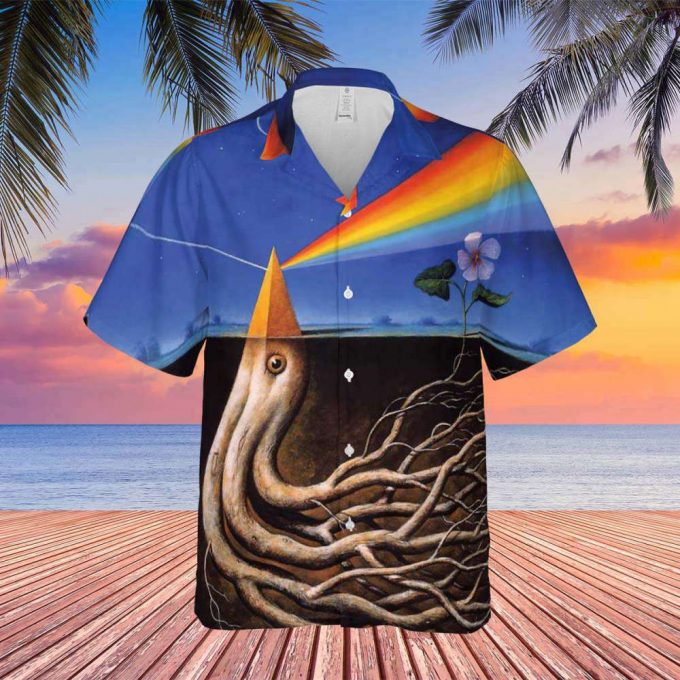 Dark Side Of The Root Art Hawaiian Pink Floyd Shirt Gift For Men Women 2