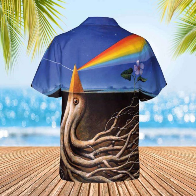 Dark Side Of The Root Art Hawaiian Pink Floyd Shirt Gift For Men Women 3