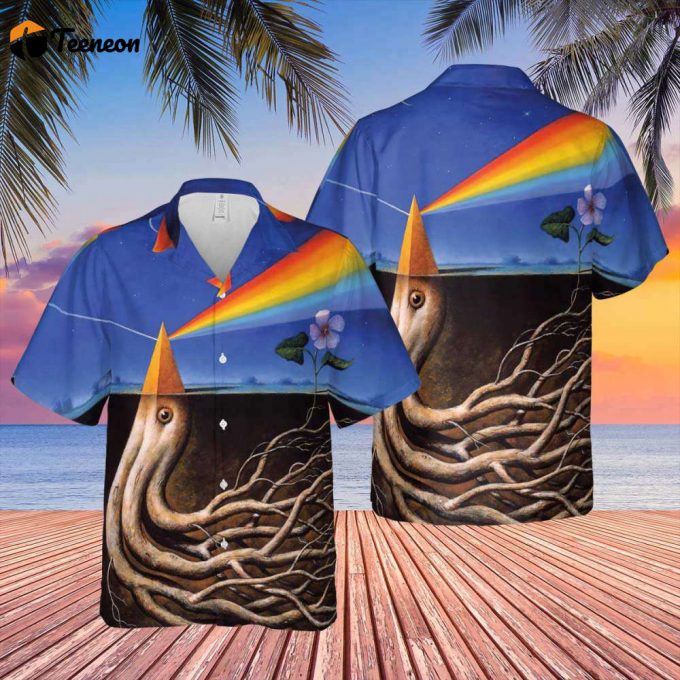 Dark Side Of The Root Art Hawaiian Pink Floyd Shirt Gift For Men Women 1